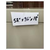 File Cabinet - 4 Drawer Lateral 52 X 36 X 18 in - no key