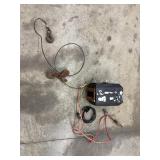 Winch With Cable & Hooks - Sold As-is