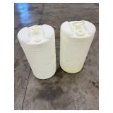 Plastic Storage Tanks (Lot of 2)