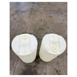 Plastic Storage Tanks (Lot of 2)