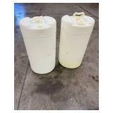 Plastic Storage Tanks (Lot of 2)
