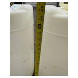 Plastic Storage Tanks (Lot of 2)