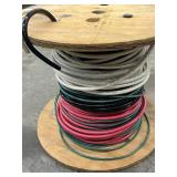 Large Electrical Wire Spool - Assorted Colored Wire