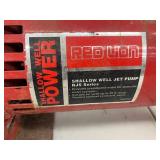 Shallow Well Jet Pump - Red Lion RJS Series