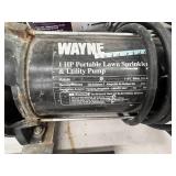 Lawn Pump - Wayne PLS100 1 HP Portable Sprinkler & Utility Pump in Orig Box