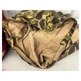 Hunting Seat Covers & Clothes Mixed Lot - Hot Seat, Camouflage Rain Suite, Traps