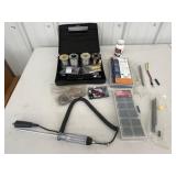Soldering Supplies Mixed Lot - Autocraft AC860, TE Heat-Shrink & Bridgeit Flux