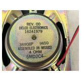 Car Stereo Radio - Delco Electronics Receiver & 2 Speakers (3 Pieces)