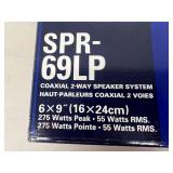 Car Speakers - Alpine SPR-69LP 6x9 Coaxial Speaker Pair in Orig Box