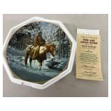 Collector Plates - Hamilton Collection Chuck Ren Mystic Warriors (Lot of 5) w COAs