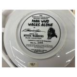 Collector Plates - Hamilton Collection Chuck Ren Mystic Warriors (Lot of 5) w COAs