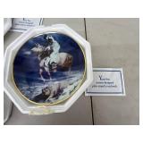 Horse Collector Plates - Franklin Mint Western Heritage Museum (Lot of 5)