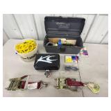Ratchet Straps Rigging Supplies Mixed Lot w HiLites 57 Series Rectangular Driving Light