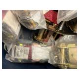 Tote of Ratchet Tie-Down Straps Mixed Lot - US Cargo Control