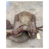 Western Saddle - Tack Set With Rope & Pads