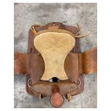 Western Saddle - Brown Leather
