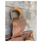 Western Saddle - Brown Leather