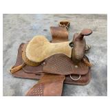 Western Saddle - Brown Leather