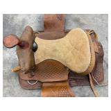 Western Saddle - Brown Leather