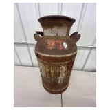 Milk Can - Rusty Metal Dairy Can