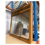 Mirrored Vanity Wall Display Cabinet