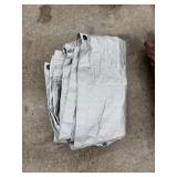 Tarps - Assorted Blue, White & Brown