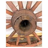 Wagon Wheels - Vintage Wooden Pair