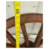 Wagon Wheels - Vintage Wooden Pair