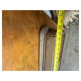 2 Folding Banquet Tables & Metal Rack
