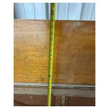 2 Folding Banquet Tables & Metal Rack