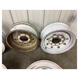 Steel Wheels 16 Inch White (Lot of 5)