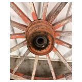 Antique Wagon Wheels (Lot of 2)