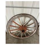 Antique Wagon Wheels (Lot of 2)