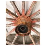 Antique Wagon Wheels (Lot of 2)