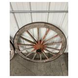 Antique Wagon Wheels (Lot of 2)