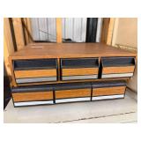 Storage Cabinet, File Cabinet & Cassette Organizers Mixed Lot