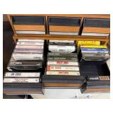 Storage Cabinet, File Cabinet & Cassette Organizers Mixed Lot
