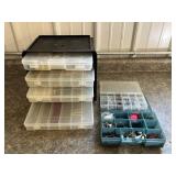 Plano Organizer Boxes & Hardware Mixed Lot