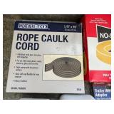 Electrical Hardware Mixed Lot - Intermatic Timers, WeatherBlock Rope Caulk & More