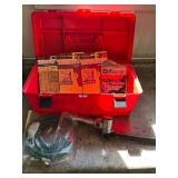 Pneumatic Belt Sander Kit With Case, Hose & Sandpaper