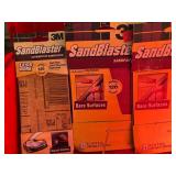 Pneumatic Belt Sander Kit With Case, Hose & Sandpaper