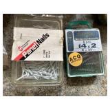 Hardware Fasteners Mixed Lot - Assorted Screws, Bolts & Trailer Hitch Balls