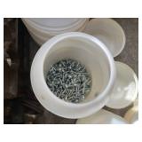 Hardware Fasteners Mixed Lot - Assorted Screws, Bolts & Trailer Hitch Balls