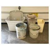 Storage Bins and Buckets