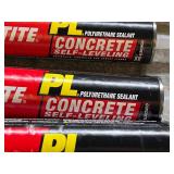 Concrete Sealant - Loctite PL Concrete Self-Leveling Polyurethane Sealant - contents unverified