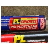 Concrete Sealant - Loctite PL Concrete Self-Leveling Polyurethane Sealant - contents unverified