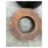 Metal Parts Mixed Lot - Industrial Fan Housing, Rings & Buckets