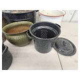 Metal Planters & Buckets Mixed Lot
