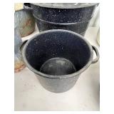 Metal Planters & Buckets Mixed Lot