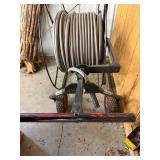 Hose Reel Cart - Wirsbo Comfort Systems With Coiled Hose